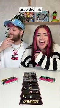 Come play grab the mic with us!🤣 #shauniandjake #games #couple #datenight #grabthemic