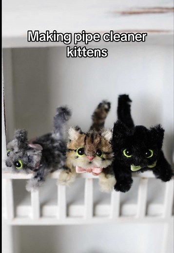 Easy Pipe Cleaner Kitten Tutorial for Cat Lovers
