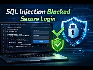 Practical 2 Part 2 – Preventing SQL Injection | Securing Login APIs with Validation & Safe Queries
