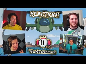 Youtuber's React To The Government Ending! (Pardoned Pals) [Henry Stickmin - Completing The Mission]