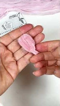 Watch the full Japanese cherry blossom branch (sakura) tutorial on my YouTube channel 🌸