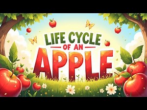 The Life Cycle of An Apple | Everything About Apple & Fun Facts | Science for Kids