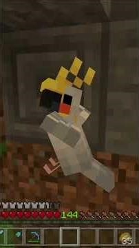 This Mean War Polly! #minecraft #minecraftmountain #letsplay #minecraftgameplay