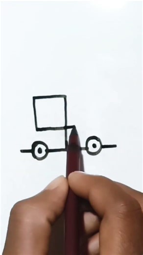 how to draw a sample car #shorts #art