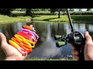 Fishing with HOMEMADE LURES!!!