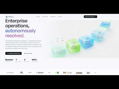 Agentic FOREMAN Demo— The Autonomous Operations Colleague | UiPath AgentHack 2026