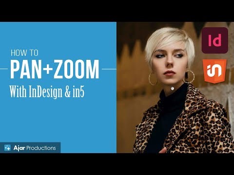 How to Create a Pan & Zoom Effect with InDesign & in5