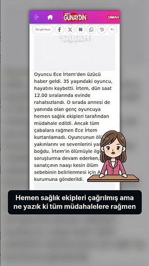 The sudden passing of Ece İrtem has left all of Turkey in mourning!