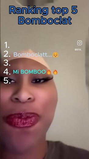 Top 5 Bomboclat