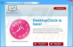DesktopClock Ads