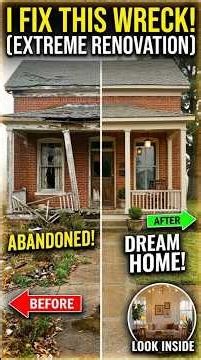 Ugly Old Structure → Luxury Spot?! Insane Glow-Up! 🏗️✨