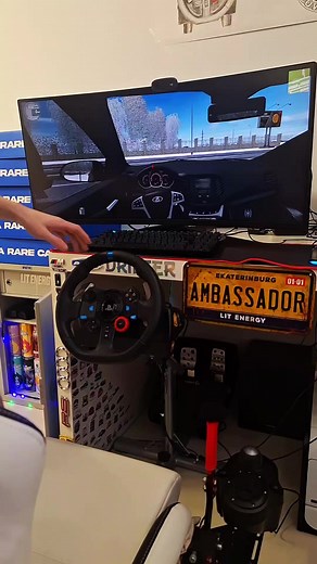 Настройки руля в City Car Driving