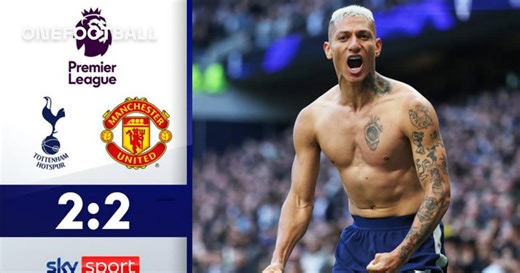 Richarlison zieht blank, de Ligt zieht nach! | Tottenham Hotspur - Manchester United | HL - PL 25/26 | OneFootball