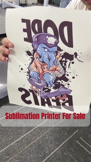 Sublimation Printer Thermal transfer printing, no hand feeling, breathable, rich colors, #Advertisingagency #Printstudio #Printshop
