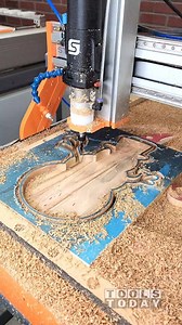 What do you think of how this project turned out? Making a snowman catch all tray on the Stepcraft M.1000 CNC with the Amana Tool 56143 3/32" radius point roundover bit, 46202-K and 46315-K 1/4" down and upcut bits and the MR0110 Mini roundover bit all available from @toolstoday. Check out the plans for this project if you want to make it for yourself on our website, item no. SNOWMAN - - - - - - - #TeamTOOLSTODAY - - - - - - - #toolstoday #crafting #makersgonnamake #cncrouter #maker #diy | Tools