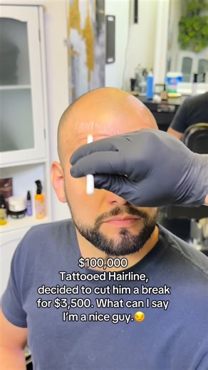 When it comes to restoring your confidence, the true price of investing $3,500 in yourself is far from wasting away on bad habits.I price out my service with one set fee. That single price includes how many sessions it takes. Right now, I’m averaging a minimum of two sessions, but if it goes over, you’re still covered. After completion, I offer a six-month or one-year touch-up—most times not even needed—and I include it to guarantee my work. #ConfidenceGoals #InvestInYou #HairTattoo #CosmeticAcu