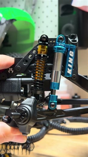 Prerunner front dual shocks setup