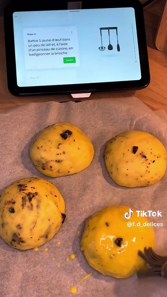 Recette de Mini Brioches au Chocolat Succulentes