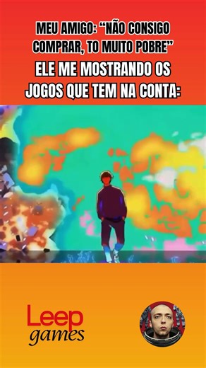 MEU AMIGO ME MOSTRANDO A CONTA DE GAMES DELE DEPOIS DE DIZER QUE ESTÁ POBRE! #gamer #humor