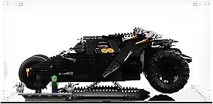 Acrylic Display Case for Lego Batman Batmobile Tumbler 76240, Dust-Proof Display Box for Lego 76240, Size: 21.6x12.99x9.84 in (NOT Included The Model)