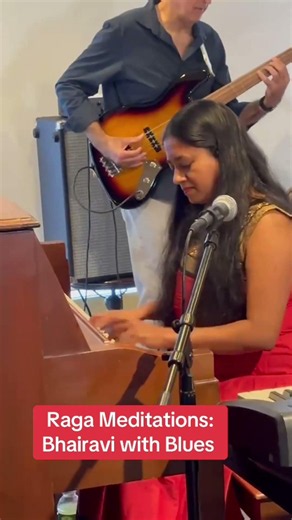 Charu Suri plays her original raga Bhairavi with the blues.