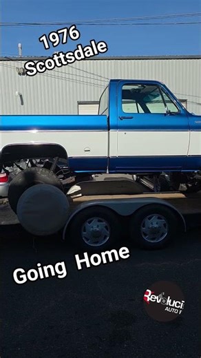 1976 chevy truck Scottsdale going Home #camaro #gto #chevelle #ss #zl1 #c10 #k5 #mexico