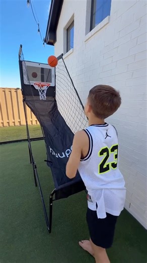 Brooke McDonald | The coolest gift of the season 🎁 The world’s first smart mini basketball hoop game console that’ll keep your whole family entertained... | Instagram