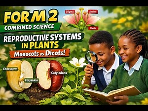 Form 2 Combined Science | Reproductive Systems in Plants (Monocots vs Dicots) | Seeds Explained