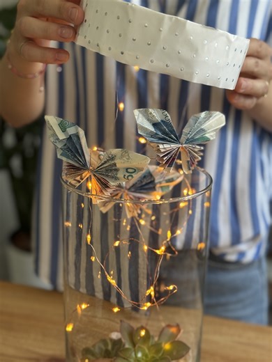How to make a beautiful DIY wedding gift? 🤩💵🦋 | Handimania