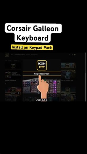 Corsair Galleon Keyboard / install Keypad keys