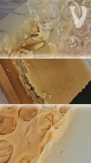 🍯🥛 We’re back to cut our Oatmeal, Milk & Honey Cold Process Soap – and it’s every bit as dreamy as the pour promised! With real honey, milk powder, and colloidal oats, this soap is rich, creamy, and nourishing. Finished with a sprinkle of oats and a honeycomb texture, it’s a true classic. 💛 ✨ The best part? You can make it too! We carry everything you need – from milk powder to fragrance oils, butters, and more. Stop by the store or shop online to start your next soapy creation. #ColdProcessS