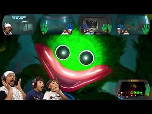 Poppy Playtime Chapter 2: Green Mini Huggy Jumpscare ft. FGTeeV has a Sparta Drive Take Remix