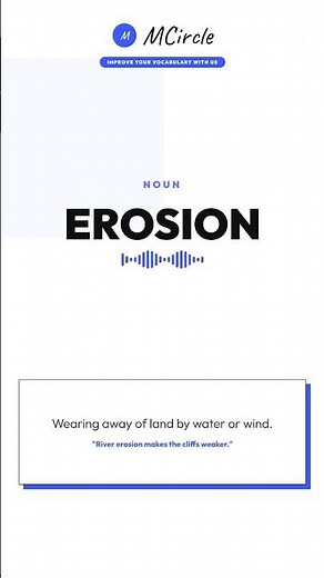 Learn English: What is Erosion? | Vocabulary Shorts