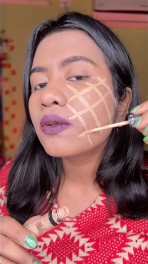 Makeup hack #makeuphack #beautyhack #concealer #blusher