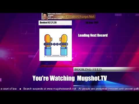 Mugshot TV - Live Arrest Booking Video Stream