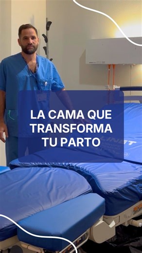 Esta cama puede cambiar tu experiencia de parto. 🤰✨