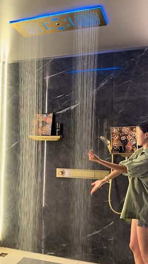 🎶 Immerse Yourself in Sound and Light with Our Music Showerhead 🚿💡 Enhance your shower experience with soothing music and ambient lighting — a whole new level of relaxation in the comfort of your bathroom. #ShowerGoals #MusicAndLights #SmartBathroom #LuxuryShower #RelaxingVibes | Home tools hacks