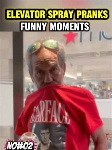 Hilarious Elevator Fart Spray Prank Moments