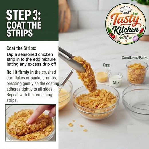 Crispy Air-Fried Chicken Strips