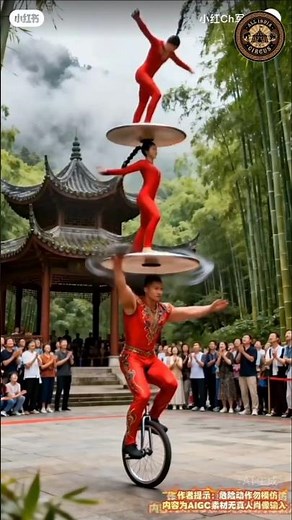 Insane 3-Level Unicycle Balance Stunt 😱🔥World’s Craziest Unicycle Acrobatics Performance