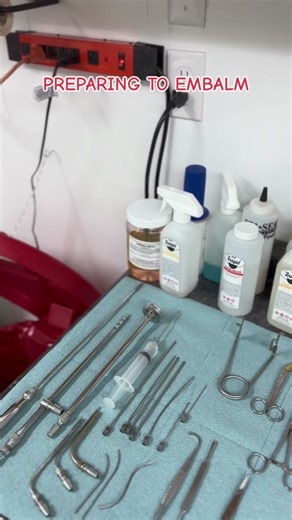 Preparing to embalm a case and cleaning up afterwards. I love embalming and keeping things nice and clean in my lab (prep room) #mortician #morticiansoftiktok #funeralhome #funeraldirectorslife #entrepreneur #embalmerlife #deathcareindustry #undertaker #undertaker #funeraldirector #funeralstory #ilovewhatido #embalmer