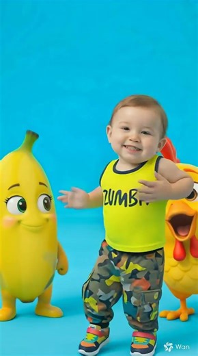 Chicken Banana dancing Filipino Hawak mo ang beat. #chickenbanana #hawakmoangbeat