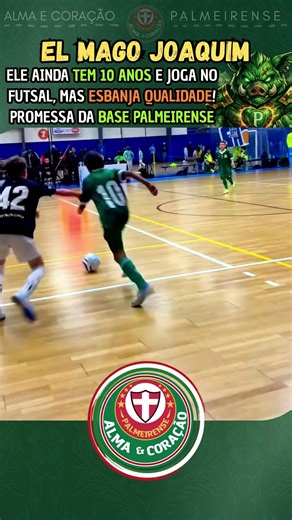 ELE É PROMESSA PARA O FUTURO DO PALMEIRAS