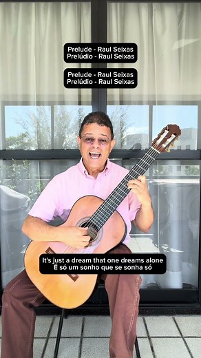 Prelúdio - Raul Seixas - Intérprete: Paulo Chagas Ferreira #sonhoquesesonhajunto #músicabrasileira