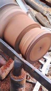 Traditional Wood Shaping Technique #woodworking #lathe #handmade