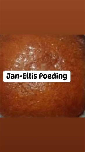 Jan Ellis Poeding Resep 🍮🇿🇦 'n Ou gunsteling wat perfek is vir enige geleentheid! Ideaal vir Suid-Afrikaners in Nieu-Seeland, Australië en Kanada! 🇳🇿🇦🇺🇨🇦 Bestanddele: • 125 ml suiker 🍚 • 2 eiers 🥚 • 30 ml appelkooskonfyt 🍑 • 125 ml melk 🥛 • 5 ml koeksoda 🥄 • 375 ml bruismeel 🎂 • Knippie sout 🤏 Stroop: • 250 ml kookwater 💧 • 250 ml room 🥛 • 230 g botter 🧈 • 250 ml suiker 🍚 • 5 ml vanieljegeursel 🍦 Metode: 1. Voorverhit die oond tot 180°C 🔥 en smeer 'n middelslag-oondbak met 