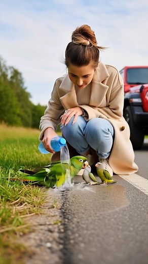 The Kind-Hearted Woman Who Rescued the Parrot Family | DODO AI
