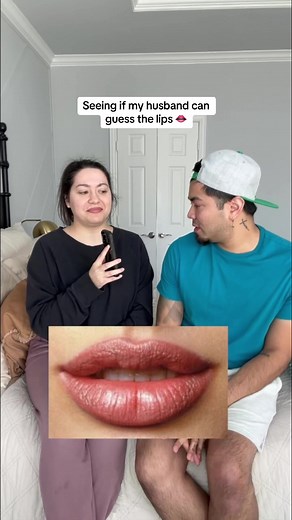 Guessing Lips Challenge with Husband | Couples Fun