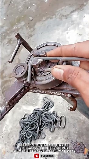 DIY Metal Bending Tool: Uniform & Accurate Links for Custom Chain Fabrication