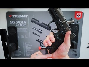 P320 Wilson Combat grip and weight installation